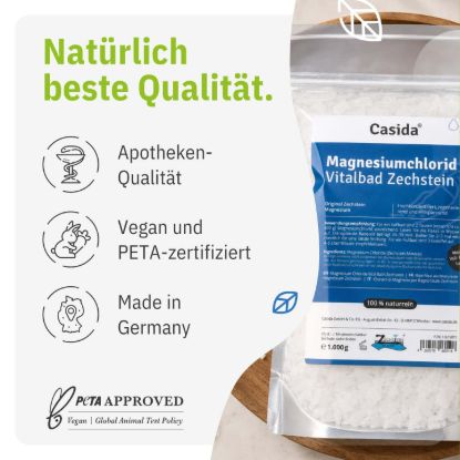Magnesium Chloride Vitalbad Zechstein — 1 Kg