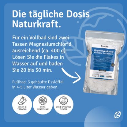 Magnesium Chloride Vitalbad Zechstein — 1 Kg