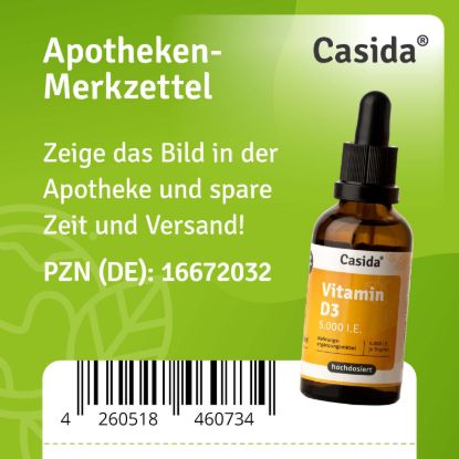 Vitamin D3 Tropfen 5000 I.E.