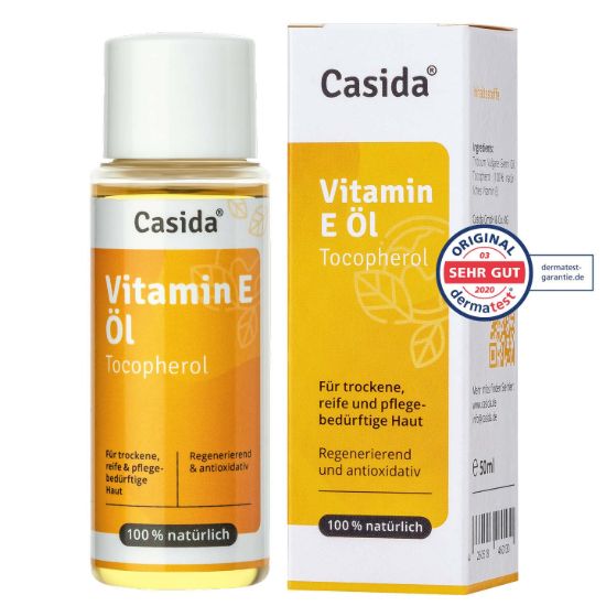 Vitamin E Oil for Intensive Regeneration
