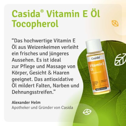 Vitamin E Oil for Intensive Regeneration