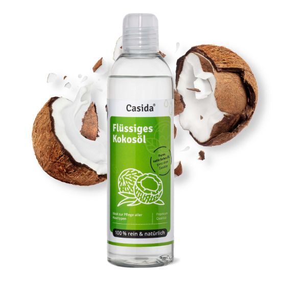 Pure and Natural Liquid Coconut Oil — 250ml
