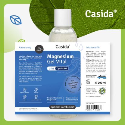 Magnesium + MSM Gel Vital