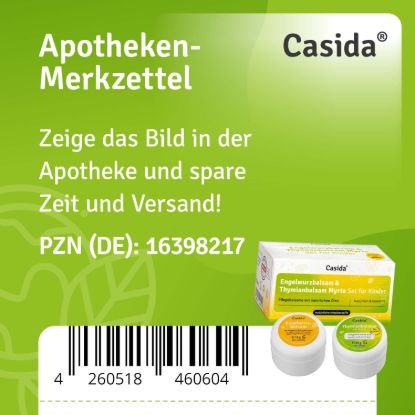 Engelwurzbalsam & Thymianbalsam Myrte Kinder Set