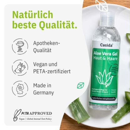 Aloe Vera Gel for Skin & Hair