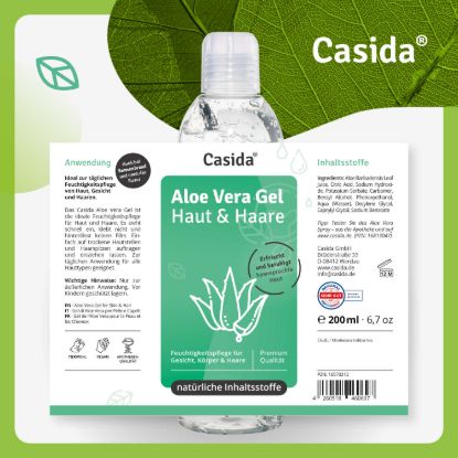 Aloe Vera Gel for Skin & Hair