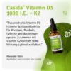 Vitamin D3 + K2 Drops 50 ml Vegan