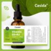 Vitamin D3 + K2 Drops 50 ml Vegan