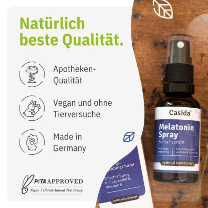 Melatonin Spray - WITHOUT Alcohol - Sleep Spray