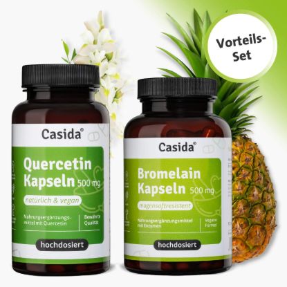 Bromelain + Quercetin Capsules Value Set