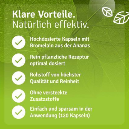 Bromelain + Quercetin Capsules Value Set