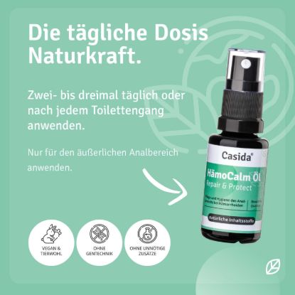 HämoCalm Oil Spray for Anal Itching