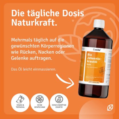 Johanniskrautöl - Rotöl — 100ml