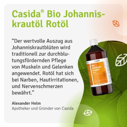 Johanniskrautöl - Rotöl — 100ml