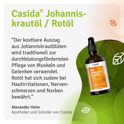 Johanniskrautöl - Rotöl — 1000ml