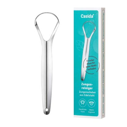 Tongue Cleaner – Stainless Steel Tongue Scraper
