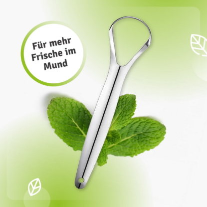 Tongue Cleaner – Stainless Steel Tongue Scraper