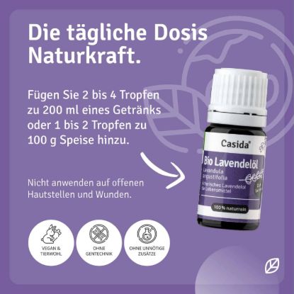 Organic Lavender Oil for Internal Consumption