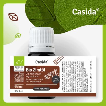 Organic Cinnamon Oil for Internal Consumption