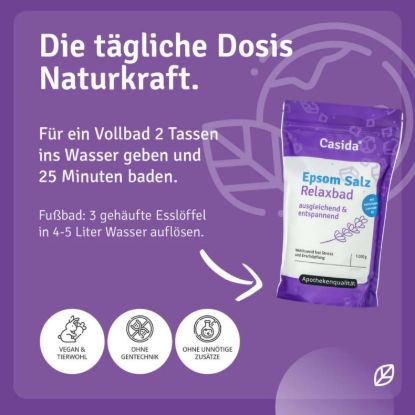Epsom Salt 3-piece Value Set – Active Bath, Relaxing Bath & Vitality Bath