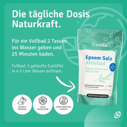 Epsom Salt 3-piece Value Set – Active Bath, Relaxing Bath & Vitality Bath