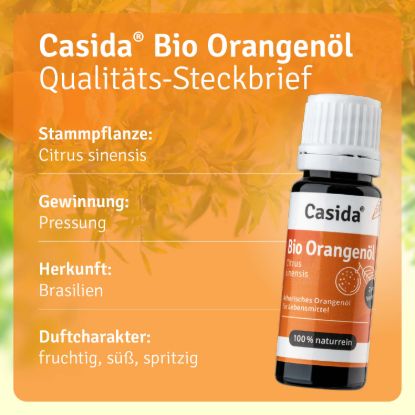 Set of 3 Organic Aroma Oils for Consumption - Lemon, Orange & Peppermint