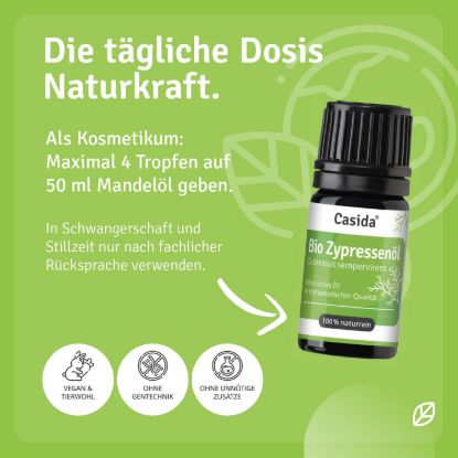 Organic Cypress Oil