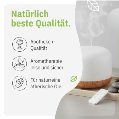 Aroma Diffuser 500 ml with Remote Control & LED Light