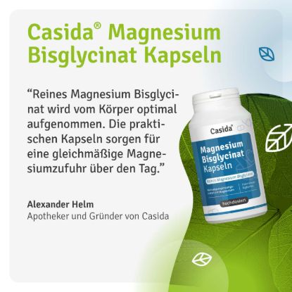 Magnesium Bisglycinat Kapseln hochdosiert