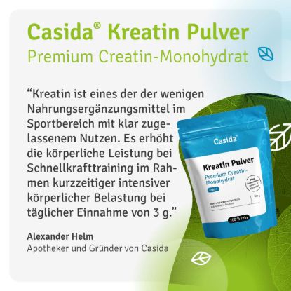 Kreatin Pulver – Creatin-Monohydrat