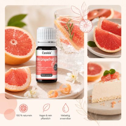 Bio Grapefruit Öl zum Verzehr innerlich
