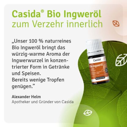 Bio Ingweröl zum Verzehr innerlich
