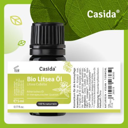 Bio Litsea cubeba Öl