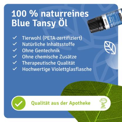 Blue Tansy Blauer Rainfarn Öl