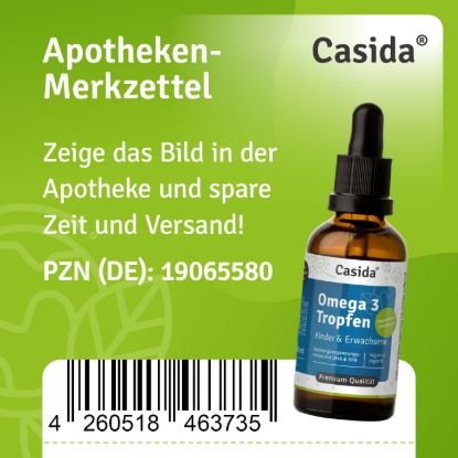 Omega 3 Tropfen vegan für Kinder