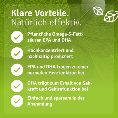 Omega 3 Tropfen vegan für Erwachsene