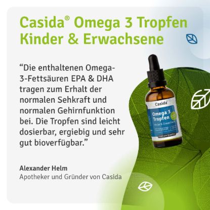 Omega 3 Tropfen vegan für Erwachsene