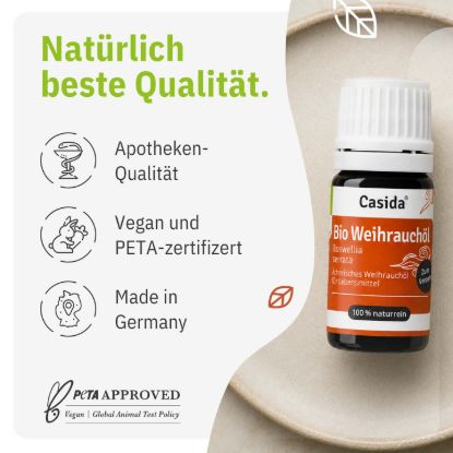 Weihrauchöl Bio zum Verzehr innerlich