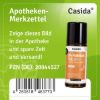 Rizinusöl Bio Roll-On mit Rosenquarz-Roller