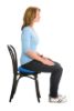 happyback® Ballkissen — blue / 33 cm