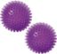 Spiky Massage 8 cm 2er-Set — amethyst