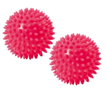 Spiky Massage 9 cm 2er-Set — pink