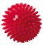 Spiky massage ball, 9 cm — red