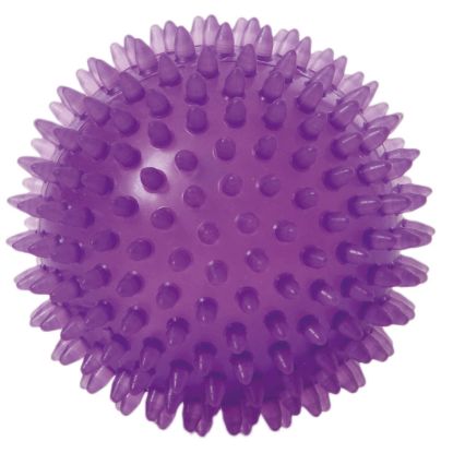 Spiky Massage Ball 10 cm 2er-Set — amethyst