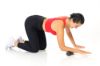 Fascial roll Actiroll® Wave S — red