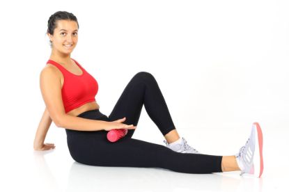 Fascial roll Actiroll® Wave S — green