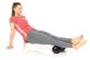 Fascial roll Actiroll® Wave M — black