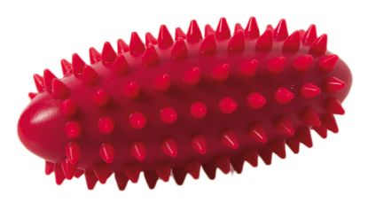 Spiky Massage Ball plus 11 x 5 cm — red