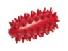 Knobbed ball long 7 x 4 cm — red