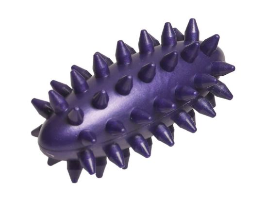 Knobbed ball long 7 x 4 cm — pink